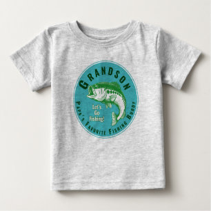 Papa’s Favorite Fishing Buddy Baby T-Shirt