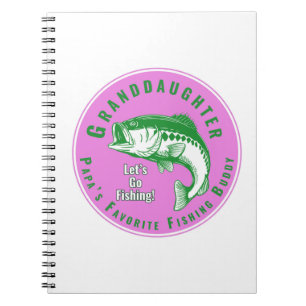 Papa’s Favourite Fishing Buddy Notebook