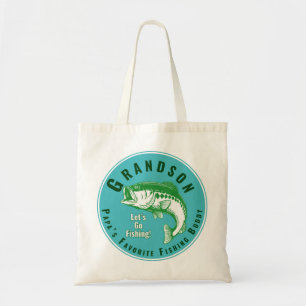 Papa’s Favourite Fishing Buddy Tote Bag