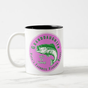 Papa’s Favourite Fishing Buddy Two-Tone Coffee Mug