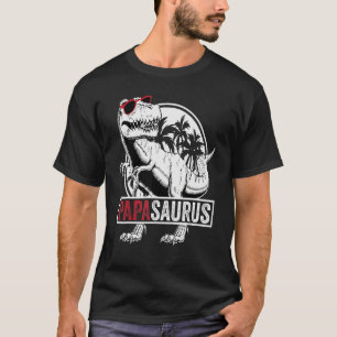 Papa Saurus rex Men Father's Day Family Matching T-Shirt