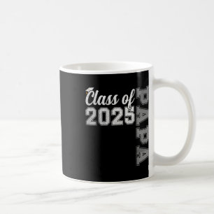 Papa Senior 2025 Proud Papa Of A Cl Of 2025 Gradua Coffee Mug