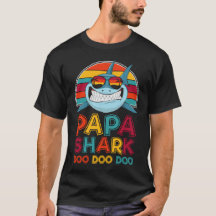 Papa Shark Doo Doo Doo - Father's Day Gift T-Shirt