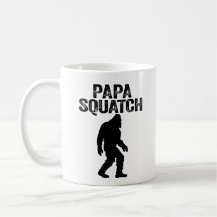 Papa Squatch Funny Bigfoot - Father's Day Gift Coffee Mug