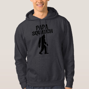 Papa Squatch Funny Bigfoot - Father's Day Gift Hoodie