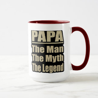Papa The Man the Myth The legend Father day mug