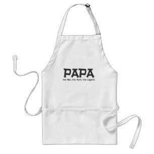Papa: the Man, the Myth, the Legend Gifts Standard Apron