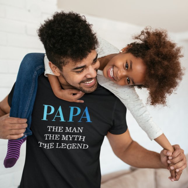 Papa The Man The Myth The Legend T-Shirt (Creator Uploaded)