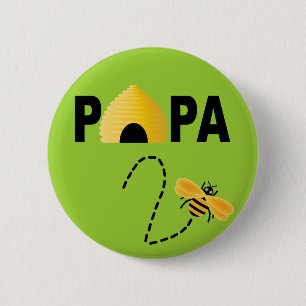 Papa To Be Button