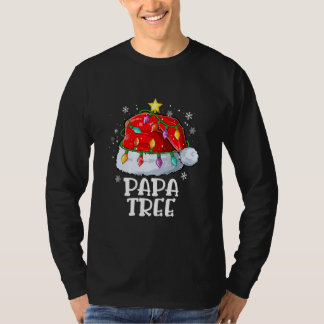 Papa Tree Christmas Xmas Merry Christmas Pajamas T-Shirt