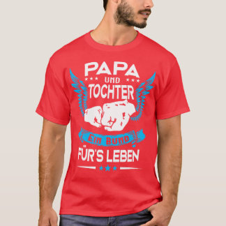 Papa und Tochter Vatertag Partnerlook Geschenk T-Shirt