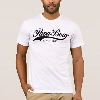 PapaBear since yr customised t-shirt Father's day