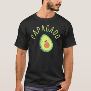 Papacado An Avocado Father With Child T-Shirt