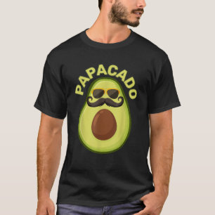 Papacado Father s Day Daddy Avocado Guacamole Frui T-Shirt