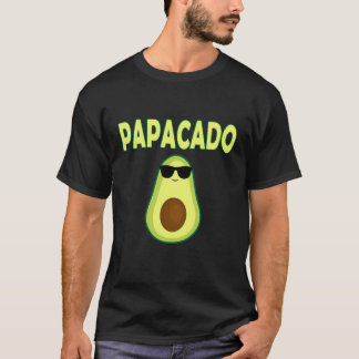 Papacado Funny Avocado Dad Father'S Day Father Pap T-Shirt