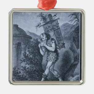 Papageno: "I am the birdcatcher Metal Ornament