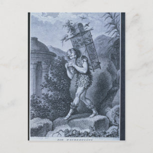 Papageno: "I am the birdcatcher Postcard