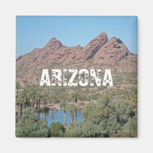 Papago Park Phoenix Landscape Southwest Arizona Magnet