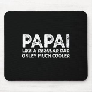 Papai Brazilian Dad Father Definition - Funny Fath Mouse Pad