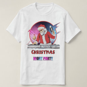Papai Noel DJ Merry Christmas T-Shirt