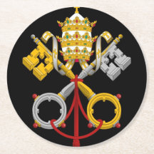Papal Keys Coaster