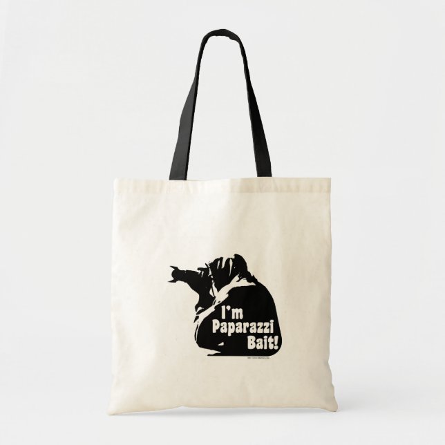 Paparazzi Bait Funny Camera Celebrity Art Tote Bag (Front)