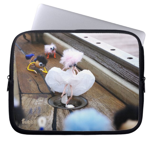 Paparazzi on Fubby's payroll. Laptop Sleeve (Front)