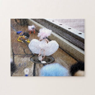 Paparazzi on Fubby's schedule. Jigsaw Puzzle