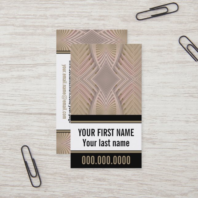 Paparazzi Personal Business Cards (Front/Back In Situ)