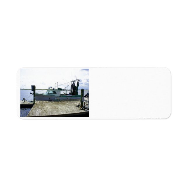 Papas Boat Return Address Label (Front)