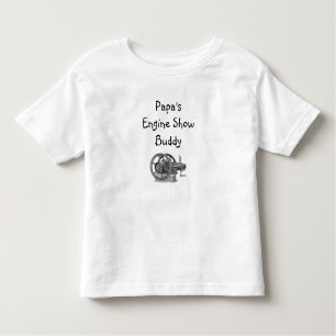 Papa's Engine Show Buddy Toddler T-Shirt