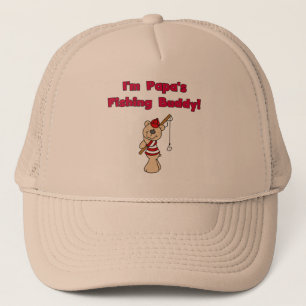 Papa's Fishing Buddy Tshirts and Gifts Trucker Hat
