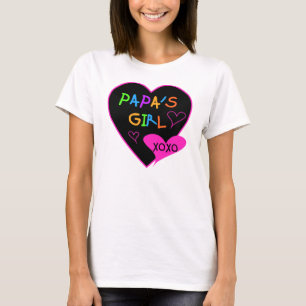 Papa's Girl Tees, Hats, Mugs, Buttons, clothing T-Shirt