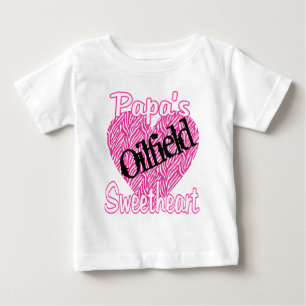 Papa's Oilfield Sweetheart Baby T-Shirt