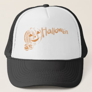 Papa's Posse of Halloween Jack o Lanterns  Trucker Hat