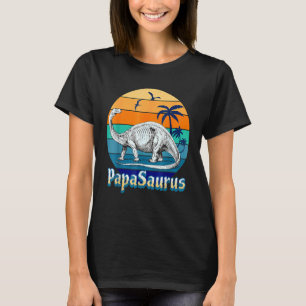 Papasaurus Dad Daddy Papa Dino Dinosaur Father 1 T-Shirt