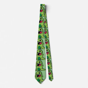 PAPASAURUS Dinosaur Tie