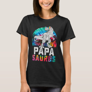 Papasaurus Rex Dinosaur PapaRex Saurus Family Matc T-Shirt