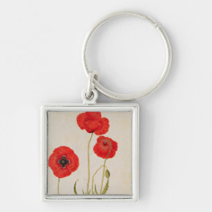 Papavar rhoeas, c.1568 key ring