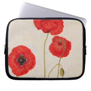 Papavar rhoeas, c.1568 laptop sleeve