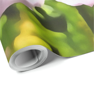 Papaver Somniferum Pink Poppy Art Wrapping Paper