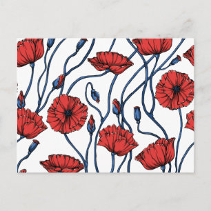 Papavers Postcard