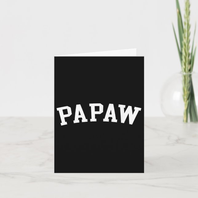 Papaw _1  card (Front)