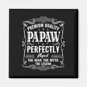 Papaw Fathers Day Grandpa Gift For Men Magnet