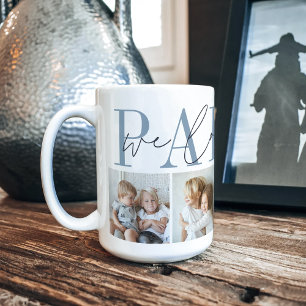 Papaw We Love You 4 Photo Collage Coffee Mug