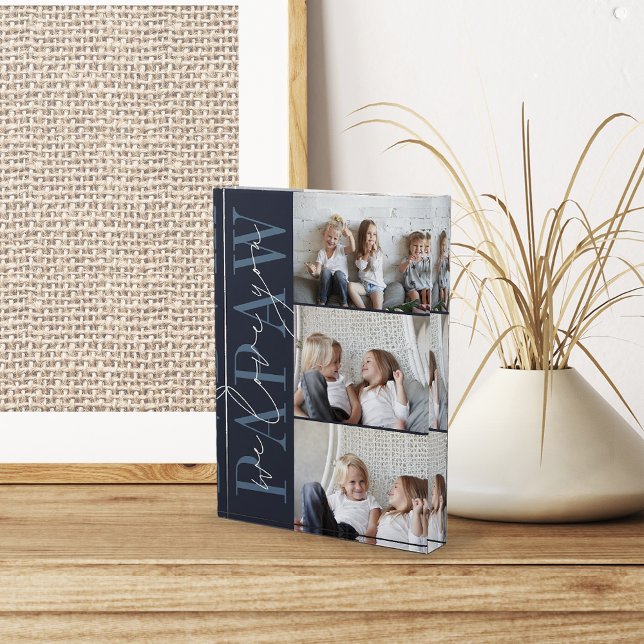 Papaw We Love You Photo Block (Creator Uploaded)