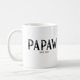 Papaw Year Established Coffee Mug