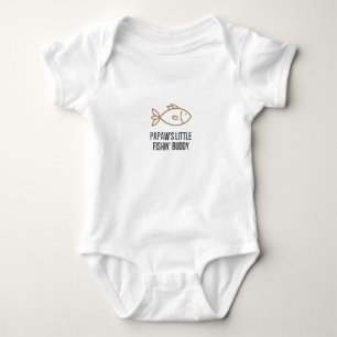 Papaw's Little Fishin' Buddy Infant Bodysuit