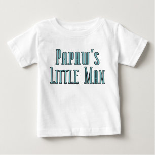 Papaws little man baby T-Shirt
