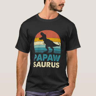 Papawsaurus T Rex Dinosaur Papaw Saurus Family T-Shirt